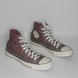 Women  Converse All Star High Top Shoes Size 8 1/2